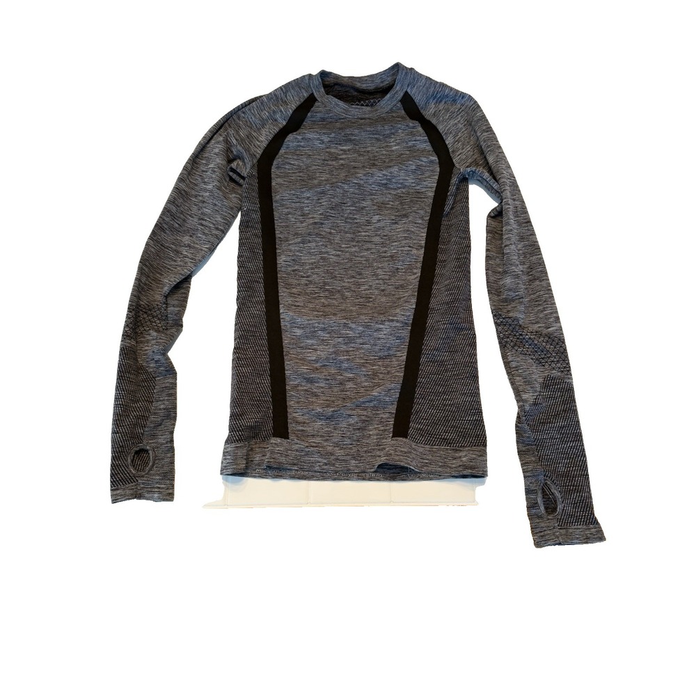 Unbranded Women's Size M/L Heathered Gray Long Sleeve T Shirt